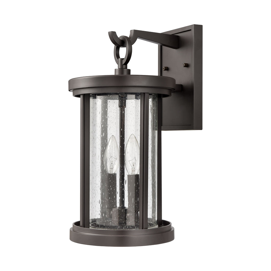 Brison 8' 2 Light Sconce in Oil Rubbed Bronze