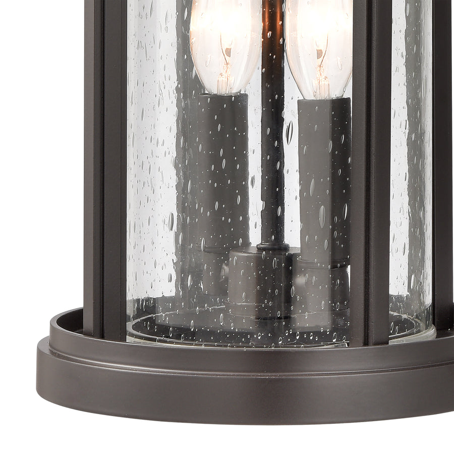 Brison 8' 2 Light Sconce in Oil Rubbed Bronze