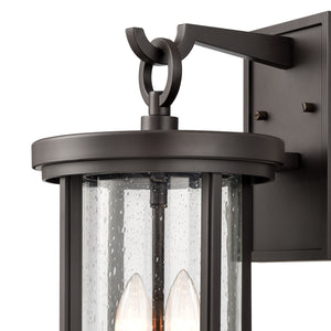 Brison 8' 2 Light Sconce in Oil Rubbed Bronze