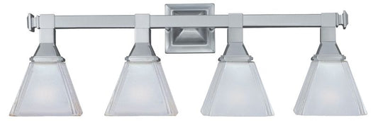 Brentwood 28" 4 Light Bath Vanity Light in Satin Nickel
