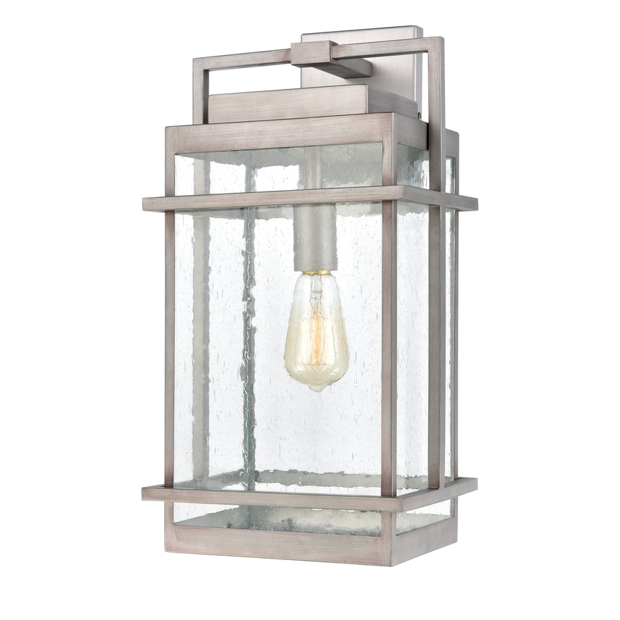 Breckenridge 10' 1 Light Sconce in Weathered Zinc