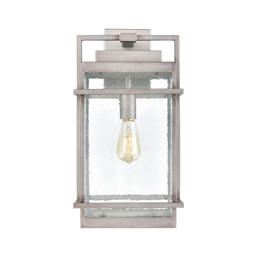 Breckenridge 10' 1 Light Sconce in Weathered Zinc