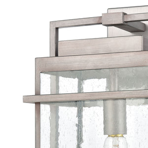 Breckenridge 10' 1 Light Sconce in Weathered Zinc