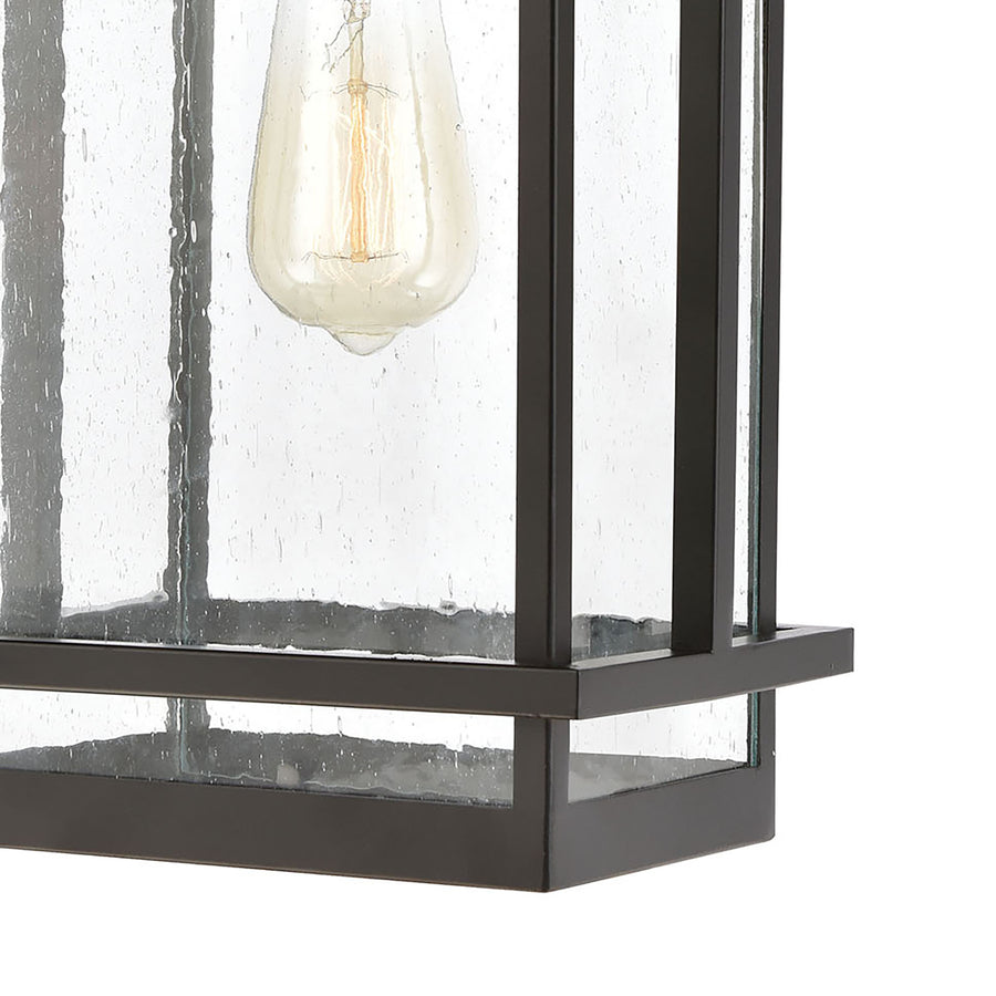 Breckenridge 8' 1 Light Sconce in Matte Black