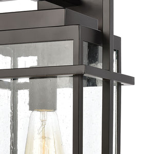 Breckenridge 8' 1 Light Sconce in Matte Black