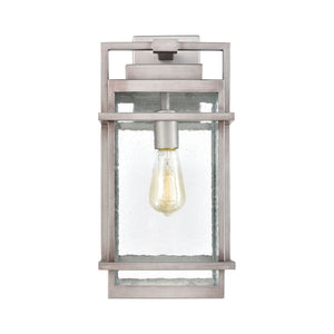 Breckenridge 8' 1 Light Sconce in Weathered Zinc