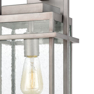 Breckenridge 8' 1 Light Sconce in Weathered Zinc