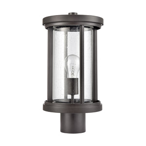 Brison 1 Light Post Mount in Oil Rubbed Bronze