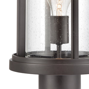Brison 1 Light Post Mount in Oil Rubbed Bronze