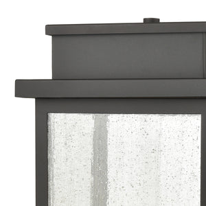 Braddock 2 Light Post Mount in Architectural Bronze