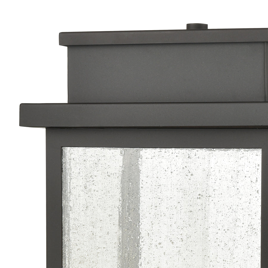 Braddock 2 Light Post Mount in Architectural Bronze