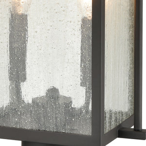 Braddock 2 Light Post Mount in Architectural Bronze