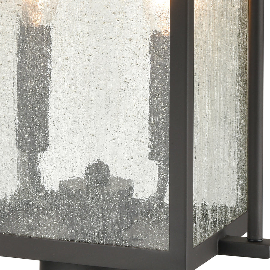 Braddock 2 Light Post Mount in Architectural Bronze
