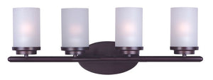 Corona 26.25' 4 Light Bath Vanity Light in Oil Rubbed Bronze