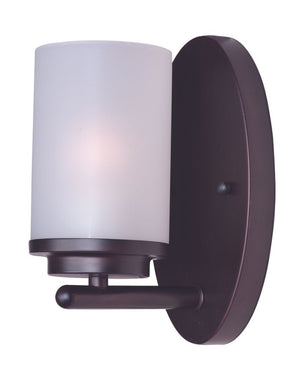 Corona 4.5' Single Light Vanity Wall Sconce in Oil Rubbed Bronze