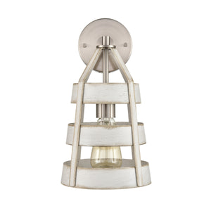 Brigantine 9' 1 Light Sconce in Satin Nickel