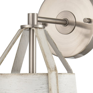 Brigantine 9' 1 Light Sconce in Satin Nickel