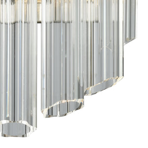 Carrington 11' 2 Light Sconce in Polished Chrome