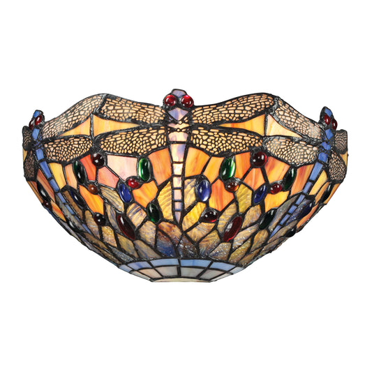Dragonfly 6" 1 Light Sconce in Dark Bronze