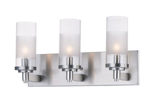 Crescendo 18' 3 Light Bath Vanity Light in Satin Nickel