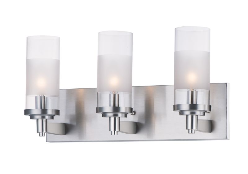 Crescendo 18' 3 Light Bath Vanity Light in Satin Nickel
