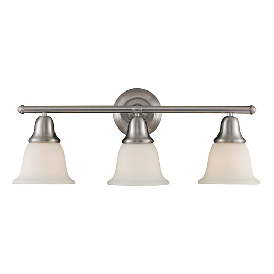 Berwick 27" 3 Light Vanity Light in Brushed Nickel
