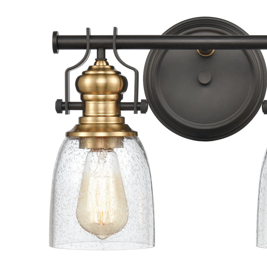 Chadwick 14" 2 Light Vanity Light in Oil Rubbed Bronze