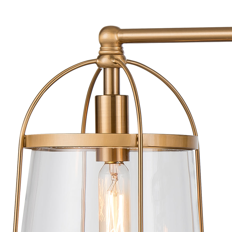 Merrick 24' 3 Light Vanity Light in Satin Brass