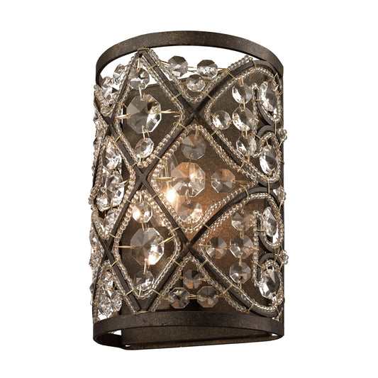 Amherst 6" 1 Light Vanity Light in Antique Bronze