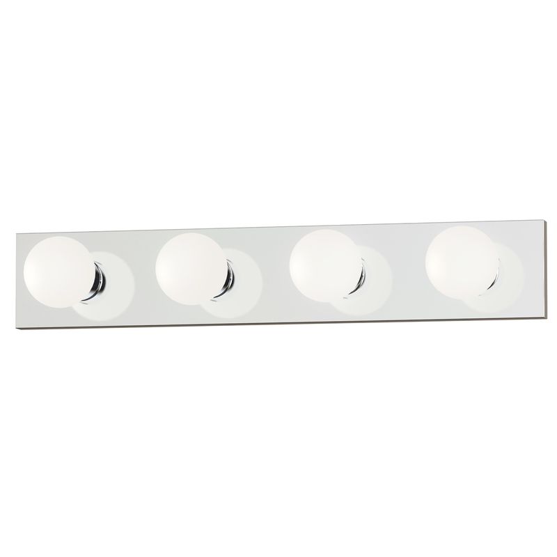 Essentials - 445x 24' 4 Light Bath Vanity Light in Polished Chrome