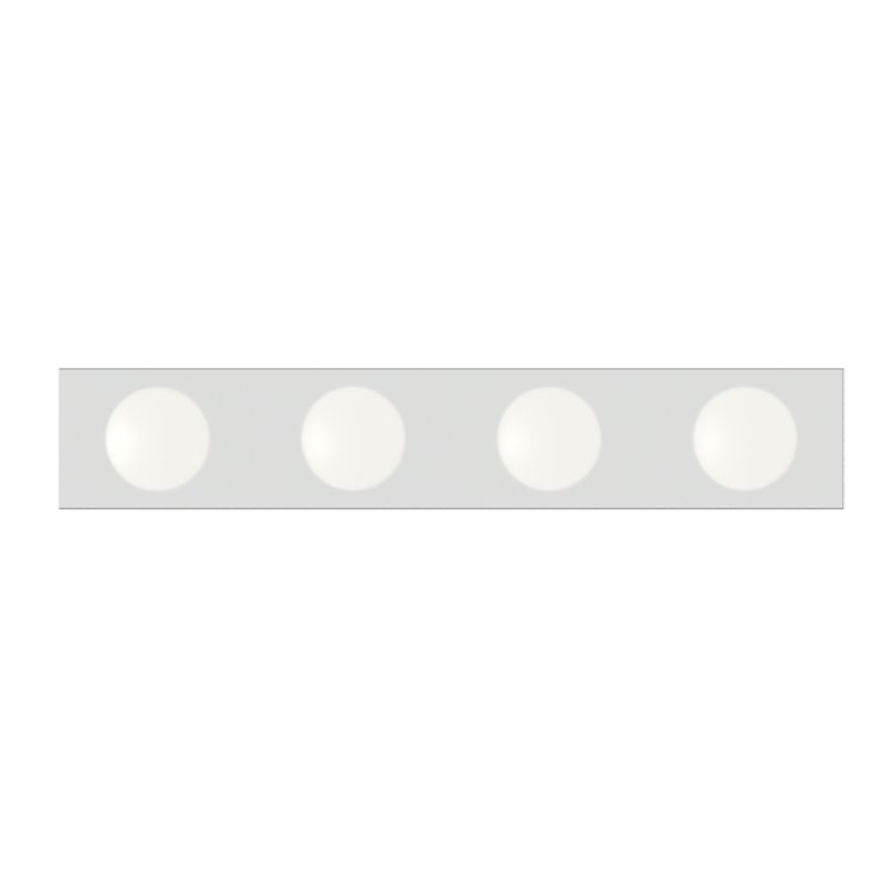 Essentials - 445x 24' 4 Light Vanity Lighting in Polished Chrome