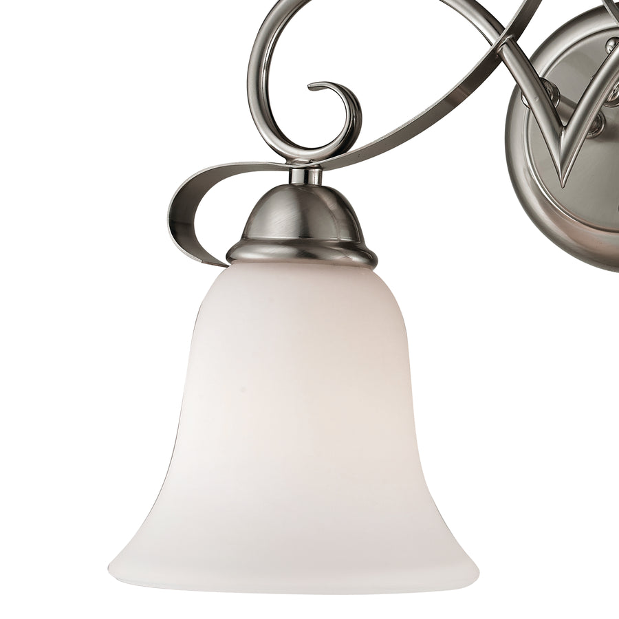 Brighton 15' 2 Light Vanity Light in Brushed Nickel