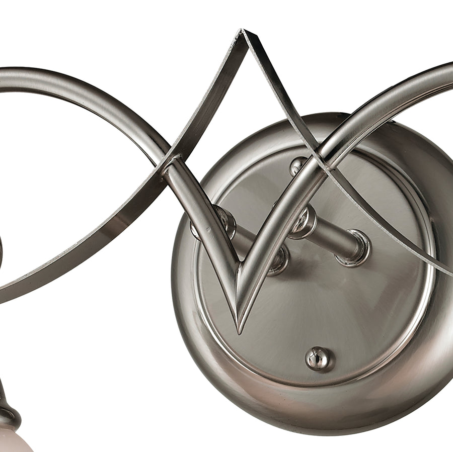 Brighton 15' 2 Light Vanity Light in Brushed Nickel