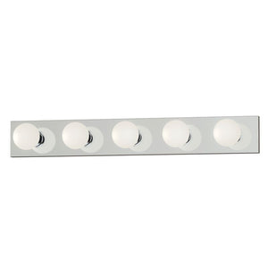 Essentials - 445x 30' 5 Light Bath Vanity Light in Polished Chrome