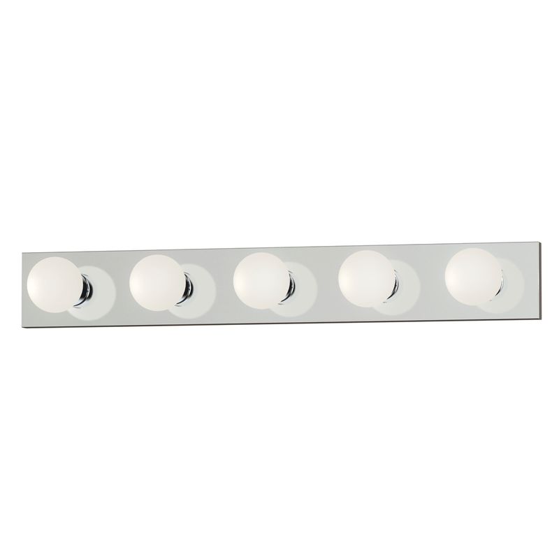 Essentials - 445x 30' 5 Light Bath Vanity Light in Polished Chrome