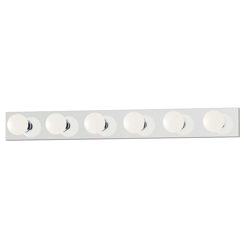 Essentials - 445x 36' 6 Light Bath Vanity Light in Polished Chrome