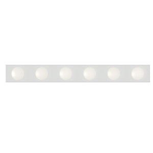 Essentials - 445x 36' 6 Light Vanity Lighting in Polished Chrome