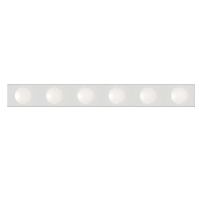 Essentials - 445x 36' 6 Light Vanity Lighting in Polished Chrome