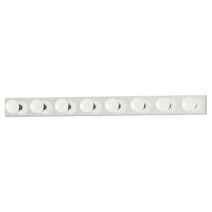 Essentials - 445x 48' 8 Light Bath Vanity Light in Polished Chrome