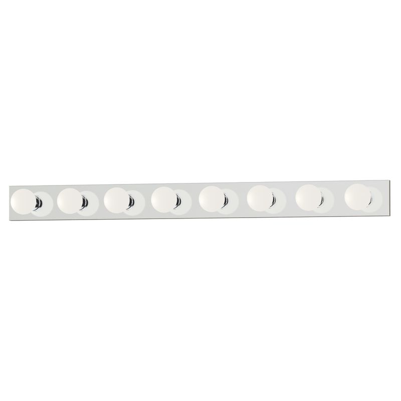 Essentials - 445x 48' 8 Light Bath Vanity Light in Polished Chrome