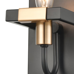 Heathrow 5' 1 Light Vanity Light in Matte Black