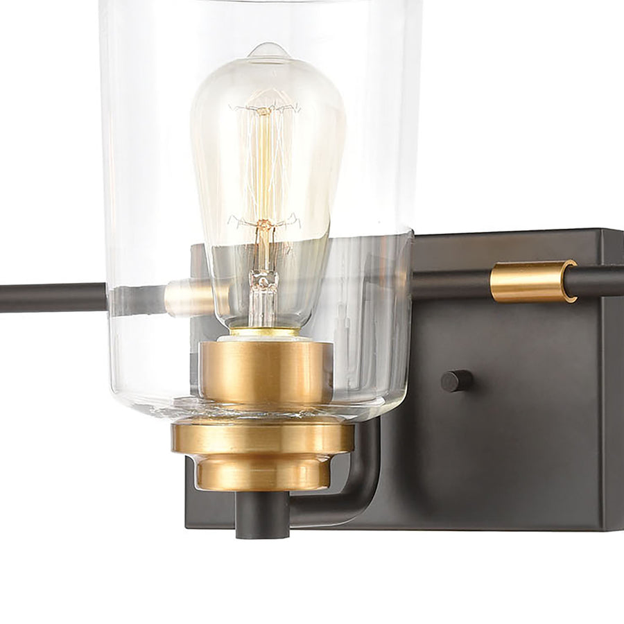 Robins 23' 3 Light Vanity Light in Matte Black