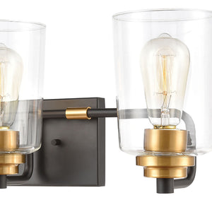 Robins 23' 3 Light Vanity Light in Matte Black