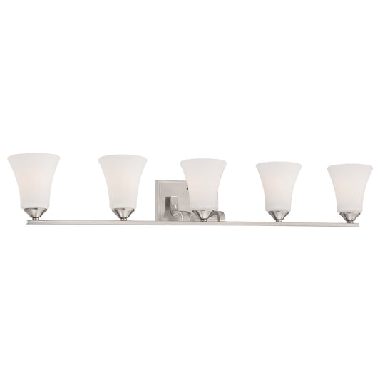 Treme 41" 5 Light Vanity Light in Brushed Nickel