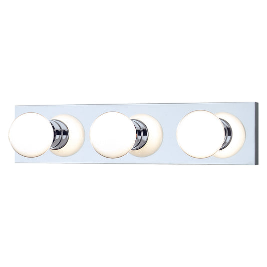Vanity Strips 18" 3 Light Vanity Light in Chrome