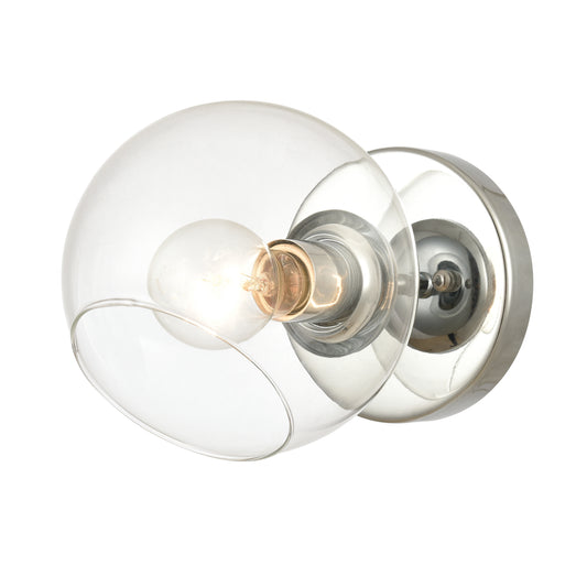 Claro 6" 1 Light Vanity Light in Polished Chrome