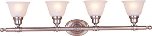 Essentials - 714x 39.5' 4 Light Bath Vanity Light in Satin Nickel