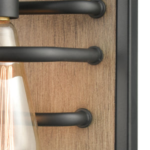 Copley 6' 1 Light Vanity Light in Matte Black