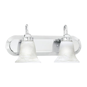 Homestead 18' 2 Light Vanity Light in Chrome