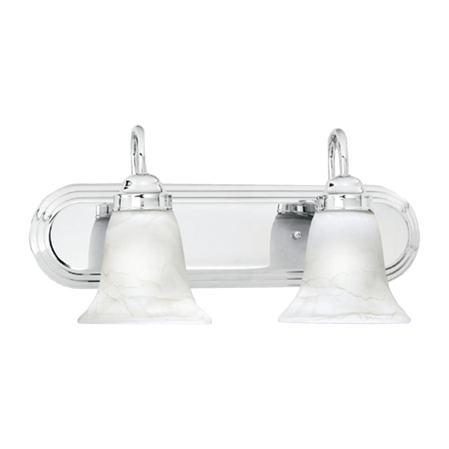 Homestead 18' 2 Light Vanity Light in Chrome